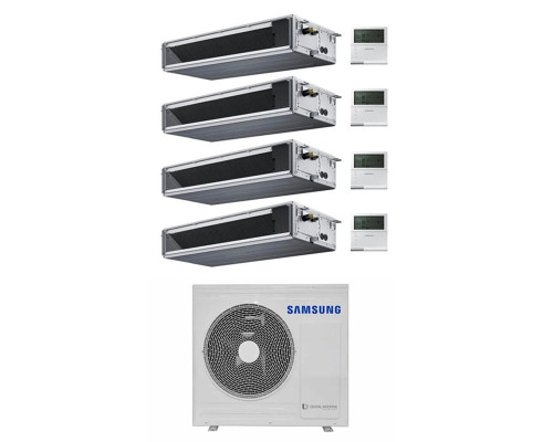 Зовнішній блок мультиспліт системи Samsung AJ080TXJ4KG/EU R32