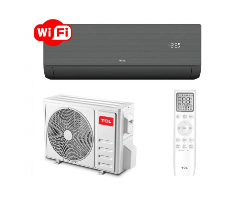 Кондиціонер TCL TAC-12CHSD/ZG41IHB Black Heat Pump Inverter R32 WI-FI