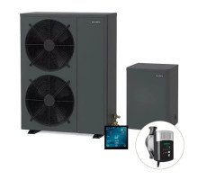 Інверторний тепловий насос для дому Aquajoy Comfort 13T (13 кВт), циркуляційний насос