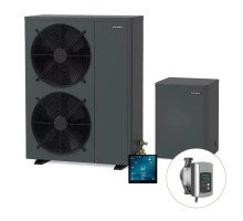 Інверторний тепловий насос для дому Aquajoy Comfort 17T (17 кВт), циркуляційний насос
