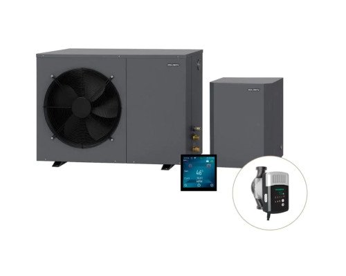 Інверторний тепловий насос для дому Aquajoy Comfort 9 (9 кВт), циркуляційний насос