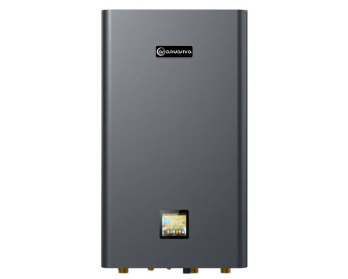Інверторний тепловий насос для дому Aquaviva Plus 13 (12.60 кВт), циркуляційний насос + триходовий клапан