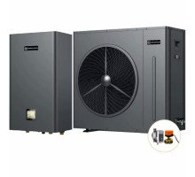 Інверторний тепловий насос для дому Aquaviva Plus 9 (9.02 кВт), циркуляційний насос + триходовий клапан