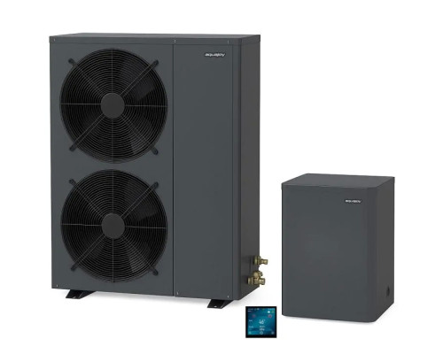 Інверторний тепловий насос для дому Aquajoy Comfort 26T (26 кВт) з ТЕН (3 кВт)