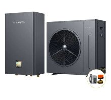 Инверторный тепловой насос для дома Aquajoy Plus 13 (12.6 кВт), циркуляционный насос + трехходовой клапан