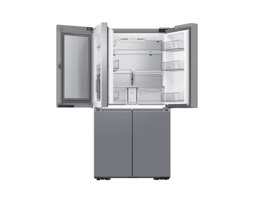Холодильник Samsung French Door з технологією AI Сріблястий 677л               RF65DG960ESRUA