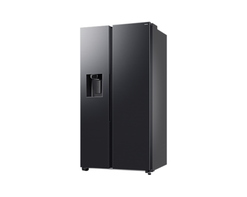 Холодильник Samsung Side-by-Side з технологією AI Чорний 640л    RS70F65K1FUA