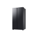 Холодильник Samsung Side-by-Side з технологією AI Чорний 659л    RS70F65Q1FUA