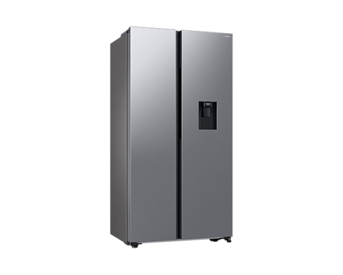 Холодильник Samsung Side-by-Side з технологією AI Сріблястий 578л               RS57DG410EM9UA