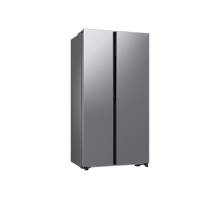 Холодильник Samsung Side-by-Side з технологією AI Сріблястий 603л    RS57DG400EM9UA