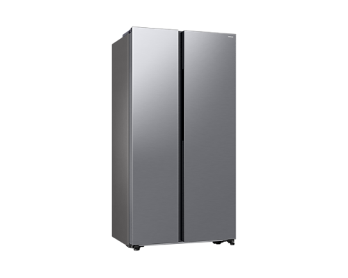 Холодильник Samsung Side-by-Side з технологією AI Сріблястий 603л    RS57DG400EM9UA