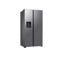 Холодильник Samsung Side-by-Side з технологією AI Сріблястий 640л           RS70F65K1TUA