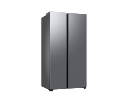 Холодильник Samsung Side-by-Side з технологією AI Сріблястий 659л           RS70F65Q1TUA