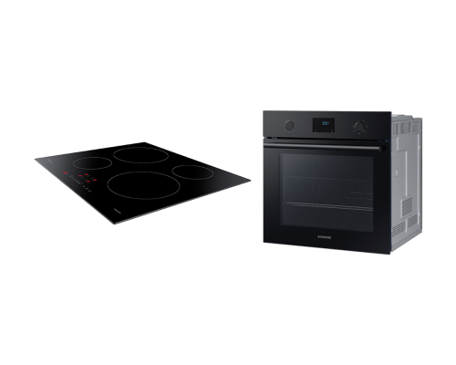 Комплект Samsung Індукційної варильної поверхні та Духової шафи 68л з Single Fan           F-1110RB3707