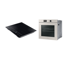 Комплект Samsung індукційної Варильної поверхні та Духової шафи з AI Dual Cook Steam, 76л                    F-7997AAA7799F