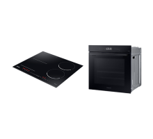 Комплект Samsung індукційної варильної поверхні та духової шафи з Dual Cook Flex, 76л                    F-4245VAK3747B