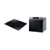 Комплект Samsung Індукційної варильної поверхні та Духової шафи з Dual Cook Flex, 76л           F-4445UAS3747B