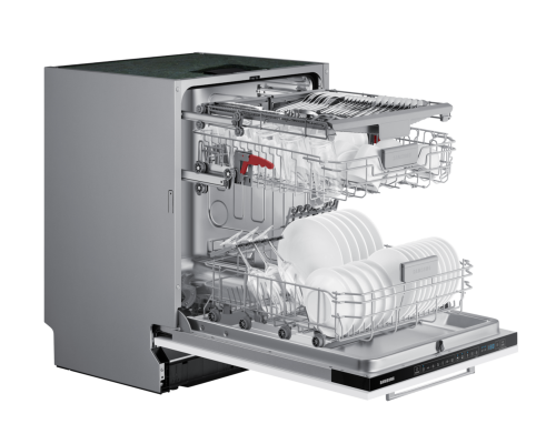Посудомийна машина Samsung з енергоефективністю класом D, Flex Load, Auto Open 60          DW60CG550B00UA