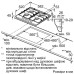 Газова варильна поверхня Bosch PGH6B5K90R