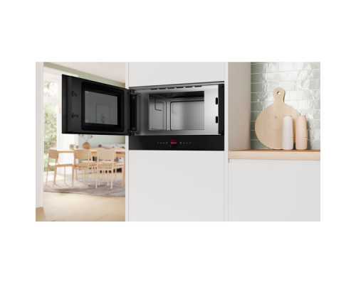 Комплект техніки Bosch: духова шафа HBG7341B1 + мікрохвильова піч BFL7221B1
