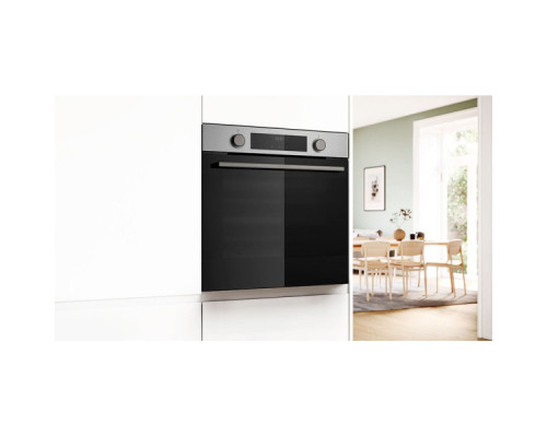 Вбудована духова шафа з функцією додавання пари Bosch HUA736ER0