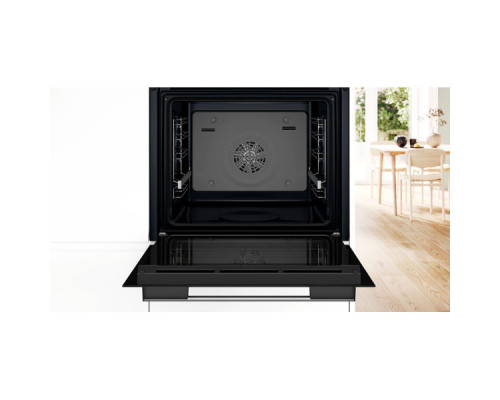 Вбудована духова шафа з функцією додавання пари Bosch HUA736ER0